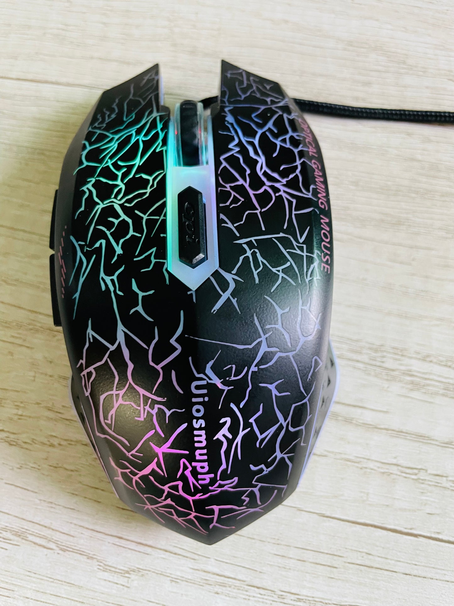 Uiosmuph LED Wired Mouse