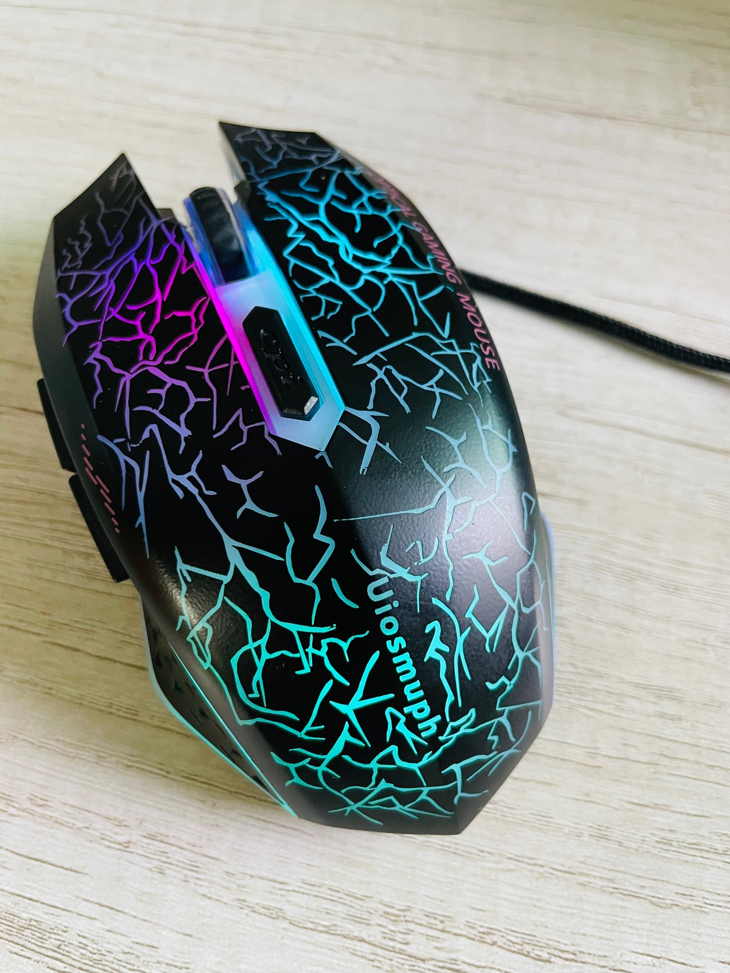 Uiosmuph LED Wired Mouse