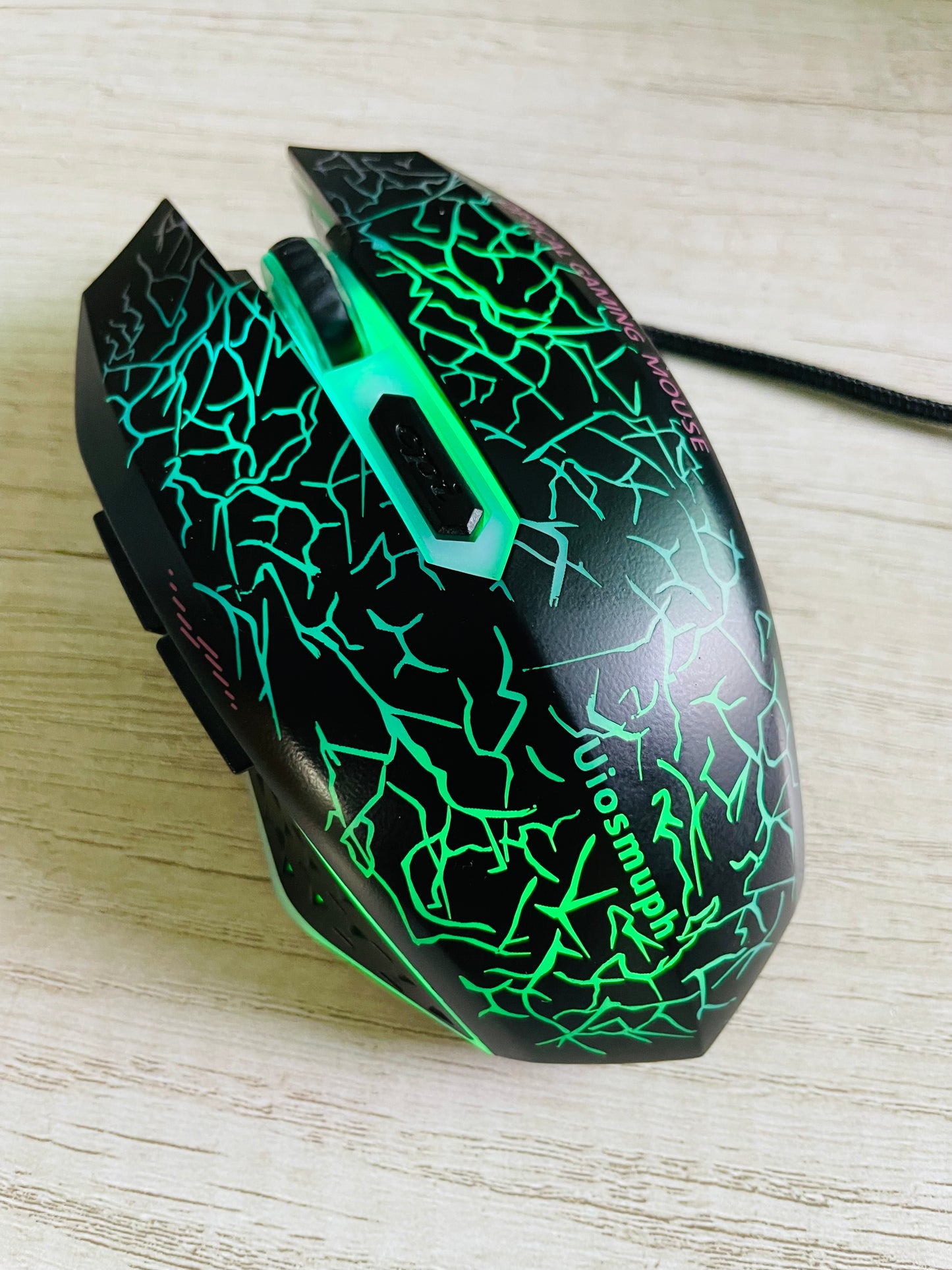 Uiosmuph LED Wired Mouse