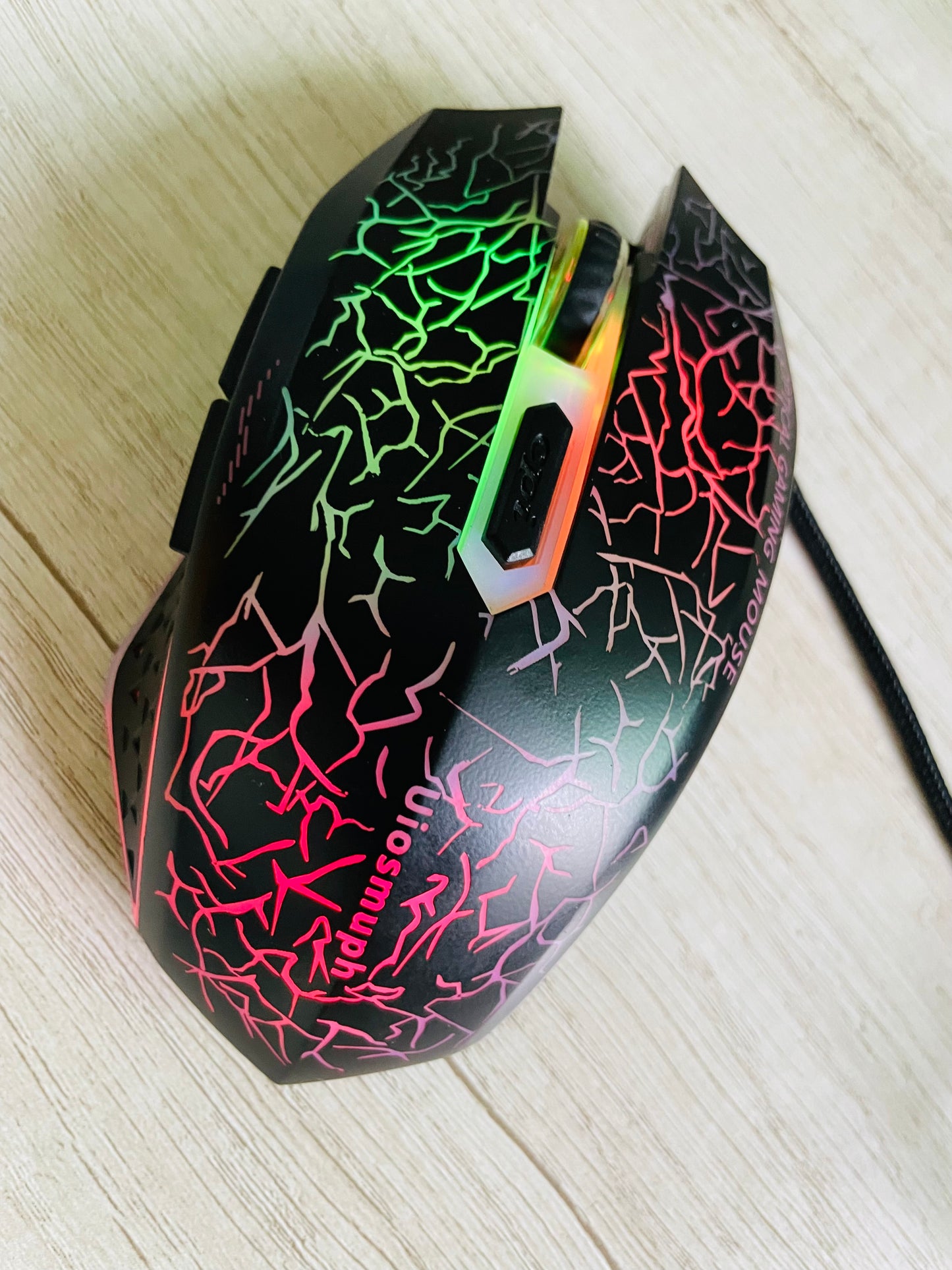 Uiosmuph LED Wired Mouse